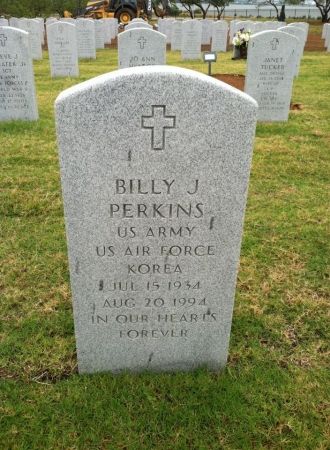 A photo of Billy J Perkins