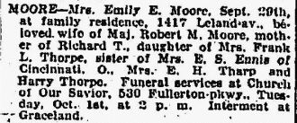 Emily Eleanor Thorpe obituary