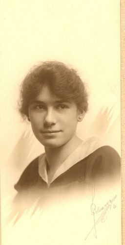 Clara L. Meyer graduation 1914