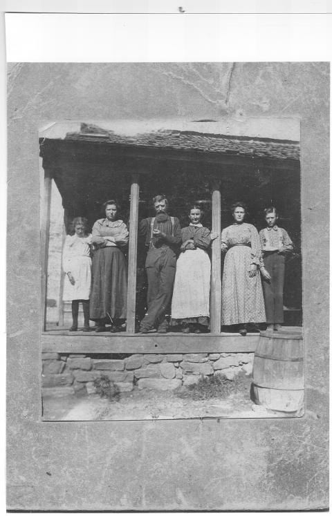 Harvey T., Nancey (Poston) Wilson & Fam.