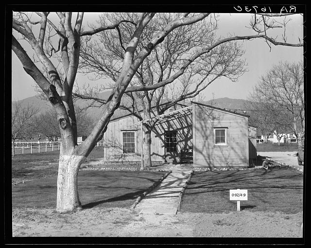 El Monte federal subsistence homesteads. One hundred...