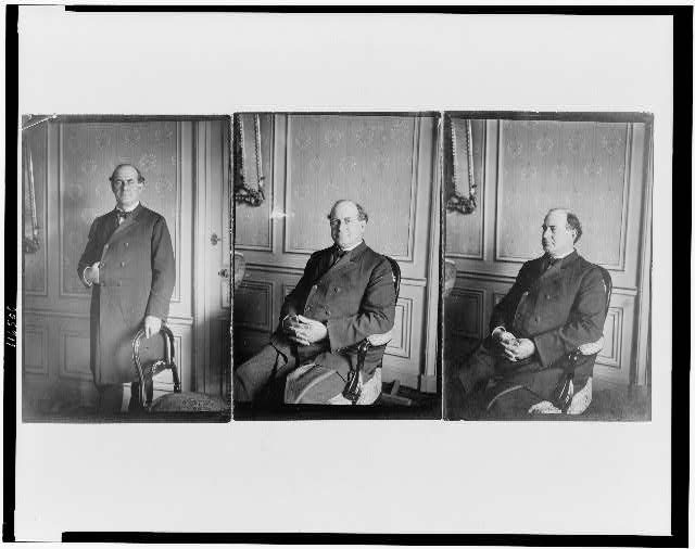[Three portraits of William Jennings Bryan at the Grand...