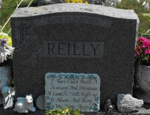Olive M Reilly gravesite