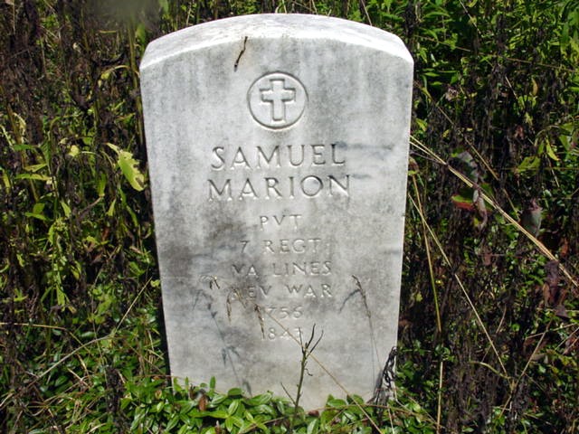 Grave of Samuel Marion