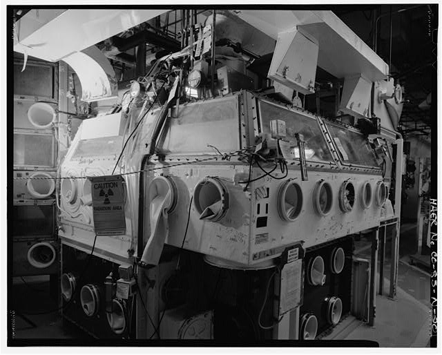 20. VIEW OF THE INCINERATOR. DURING ROUTINE BUILDING...