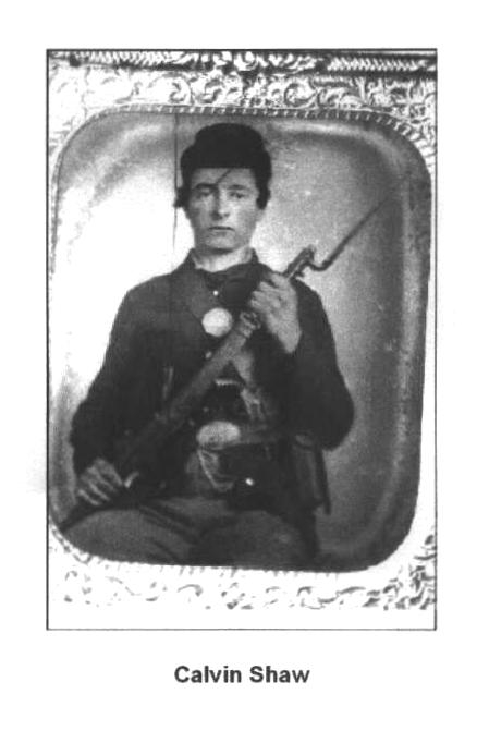Private Calvin Shaw, 1862 Ohio