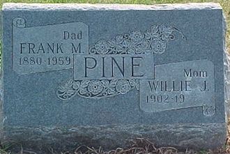 Frank Pine Grave