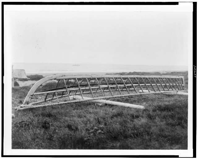 Umiak frame, Kotzebue