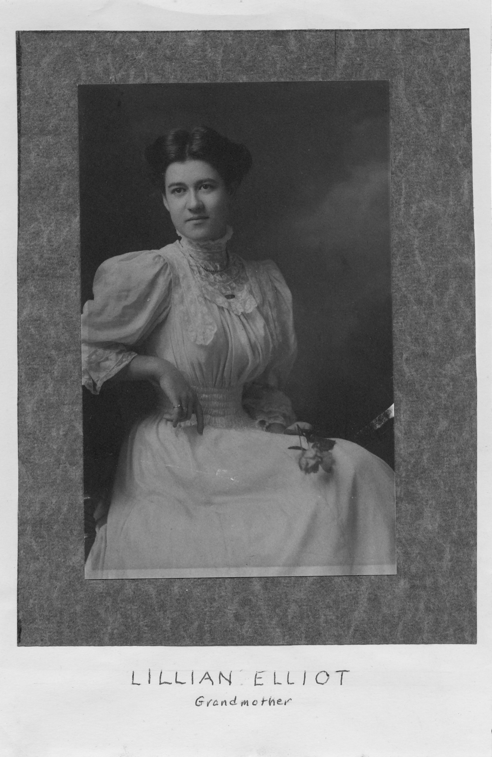Lillian Mae Elliot Armstrong, MA 1908