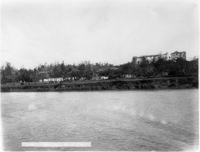 Guadalupe, Pasig River [in foregrd., Philippines]