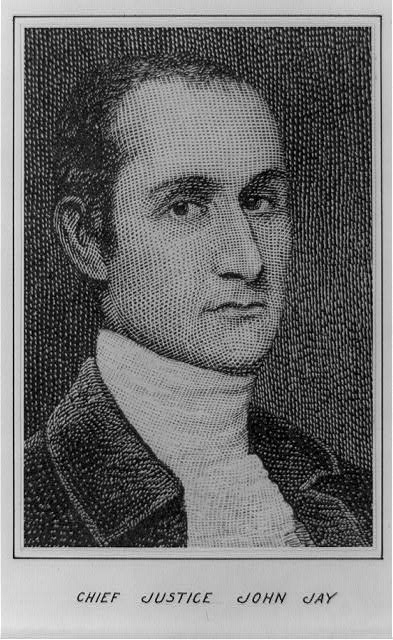 [John Jay, head-and-shoulders portrait, facing right]