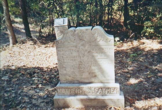 Grace C. & Wm. E. Welch Gravestone