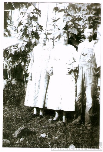 Charles Wm. Burks and his sisters
