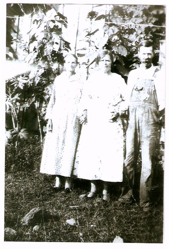 Charles Wm. Burks and his sisters