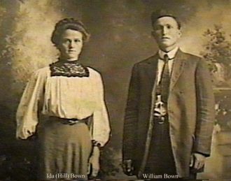 William & Ida (Hill) Bown, WI