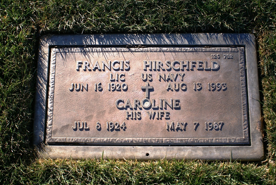 Caroline Hirschfeld Gravesite