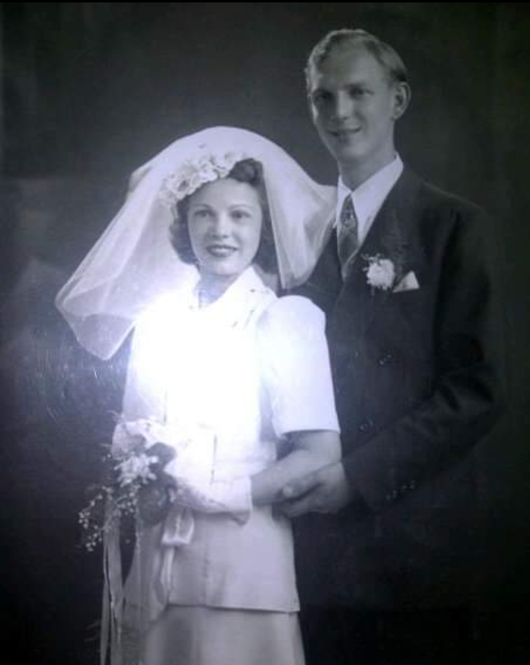 Victor and Monya's wedding day.