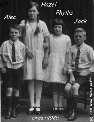 Frances & John Michie family c1925