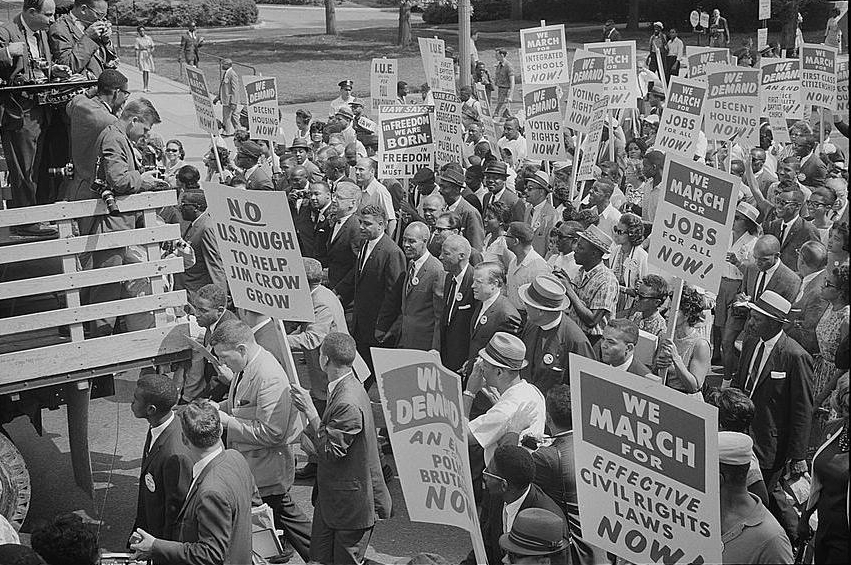 The March on Washington in 1963