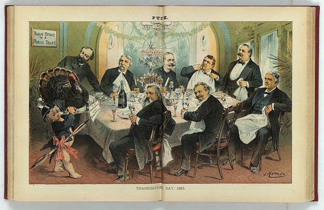 Thanksgiving day, 1885 / J. Keppler.