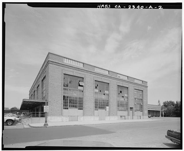View of American Railway Express Building from front...