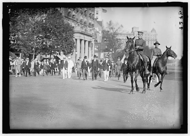 DRAFT PARADE. COLUMBUS; GUDE; HARTS; WILSON; GRAYSON;...