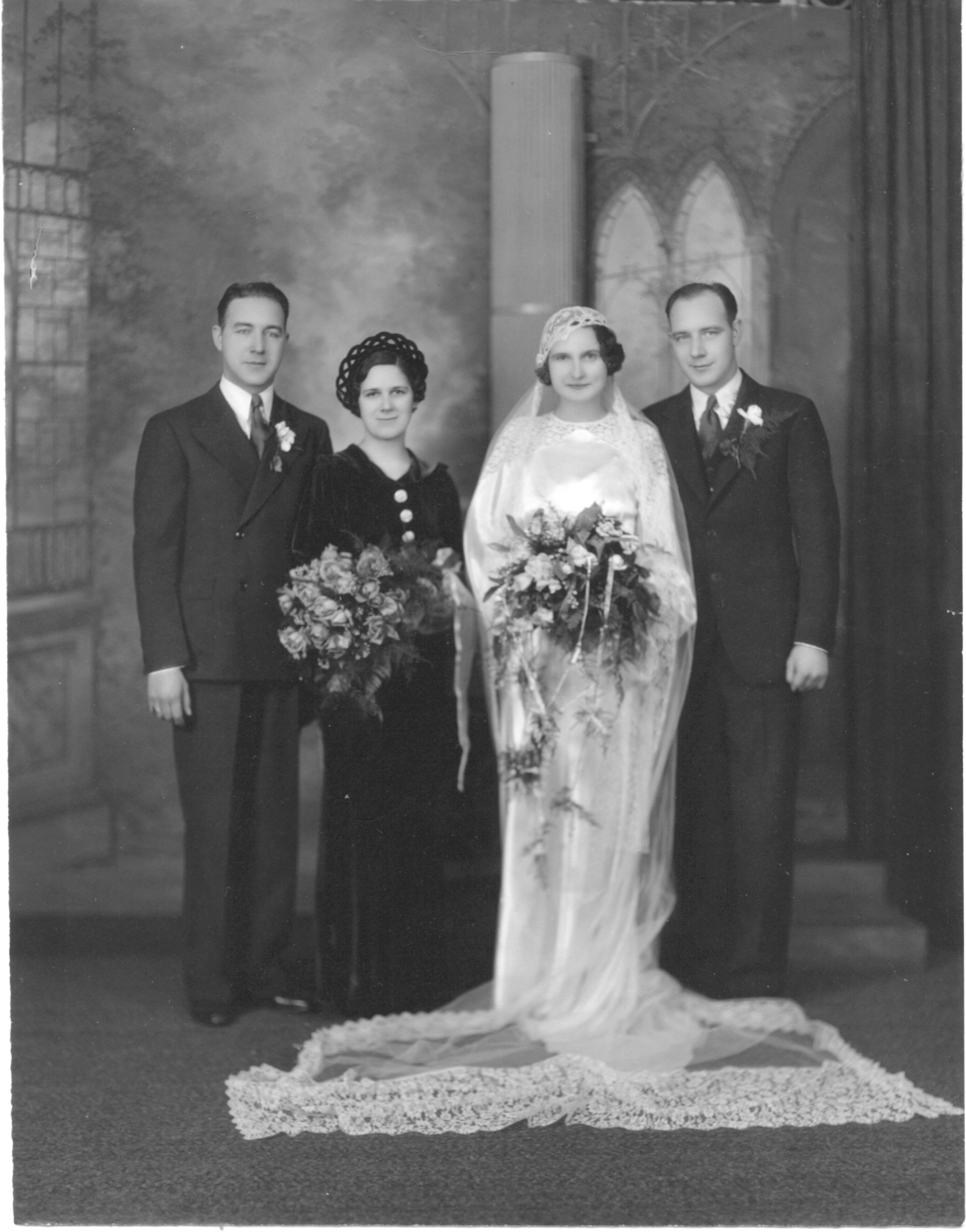 John & Rose (Weishaar) Klawitter, Illinois 1936