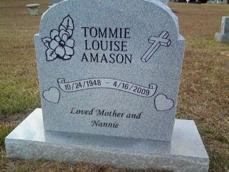 Tommie L Amason gravesite