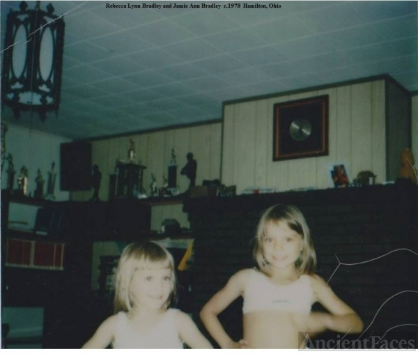 Becky and Jamie Bradley, 1978