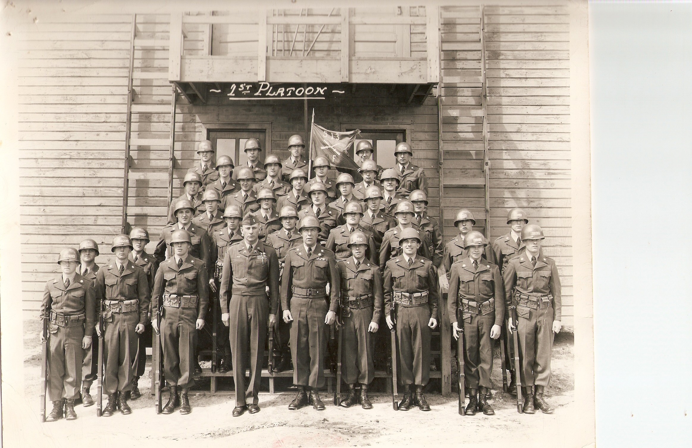 1st Platoon 513th Company F Basic Training