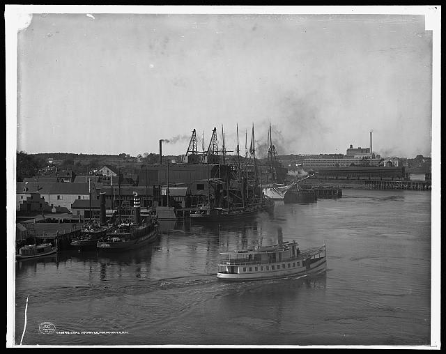 Coal wharves, Portsmouth, N.H.
