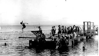 Lake fun, 1890s