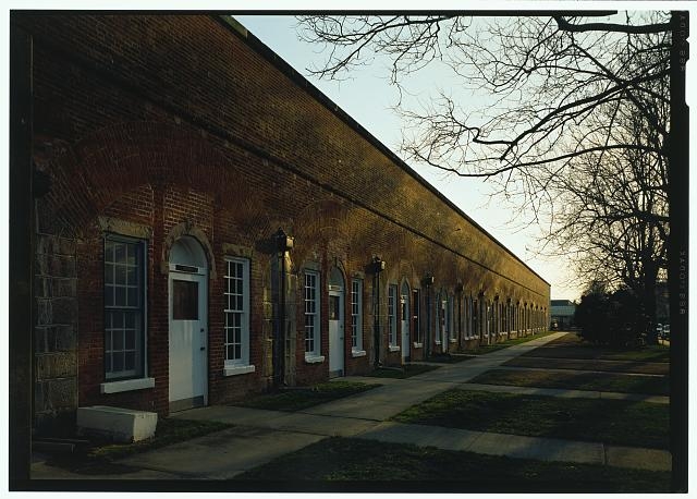 View of main gate (duplicate of HABS No. VA-595-D-2) -...