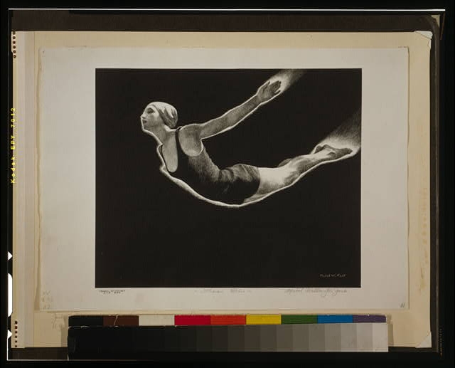 Swan dive / Mabel W. Jack.