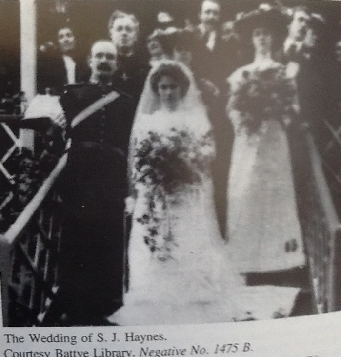 Samuel Johnson Haynes Mlc wedding
