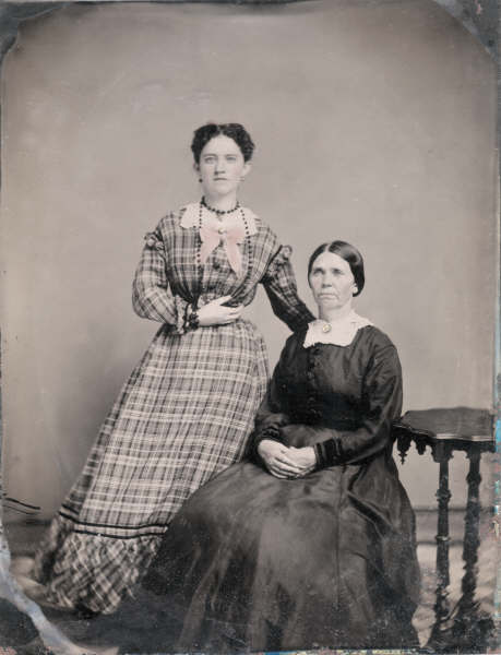 Margaret Burke and her mother Anna Fannan Burke