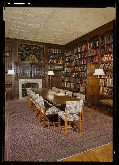 Interior view, Library (Duplicate view of HABS DC-825-20)...