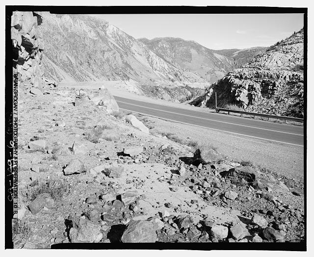 6. OLD AND NEW TIOGA ROAD. NOTE REMNANTS OF OLD ROAD ON...