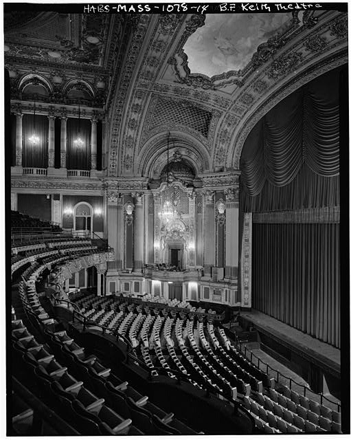 14. PROSCENIUM MOTIF, LOOKING SOUTH FROM BALCONY - B. F....
