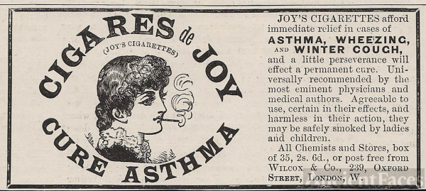 Cigares de Joy - Cure Asthma