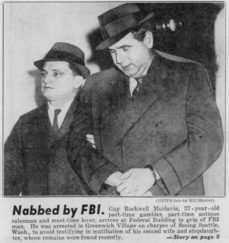 Nabbed by FBI - Muldavin 1960
