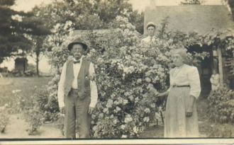 James H Sheppard, wife Florence Johnson, and son Lee Sheppard 