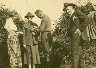 Faber Spires Sr., Lillian, Ruby Spires and Roby Bearden