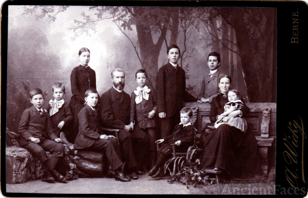 The Ernest Jakob Joss family