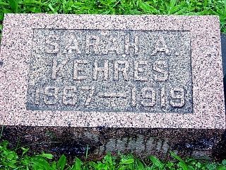 Sarah Alice (Yerges) Kehres