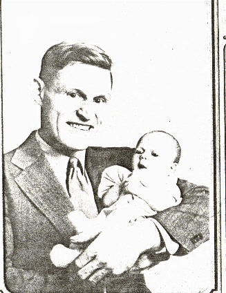 Unidentified Placerville Man & Baby
