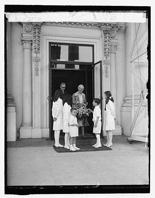 Mrs. Hoover, May Day, 5/1/29