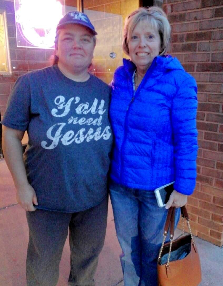 Aunt Rita and I 