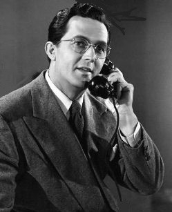 Clark Kent on the phone.