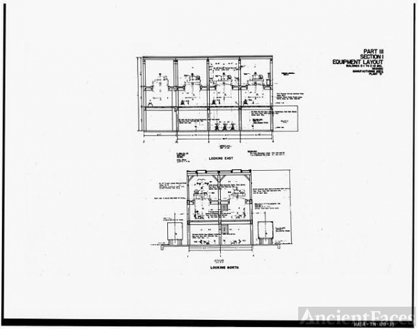 35. Photograph of a line drawing. '[CROSS SECTION OF]...